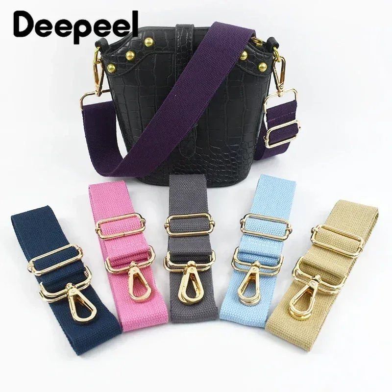 deepeel – sangle de sac en toile de 38mm de large, 80-140cm, réglable, pour femmes, remplacement de bretelles, accessoires de sacs à bandoulière, 1 pièce