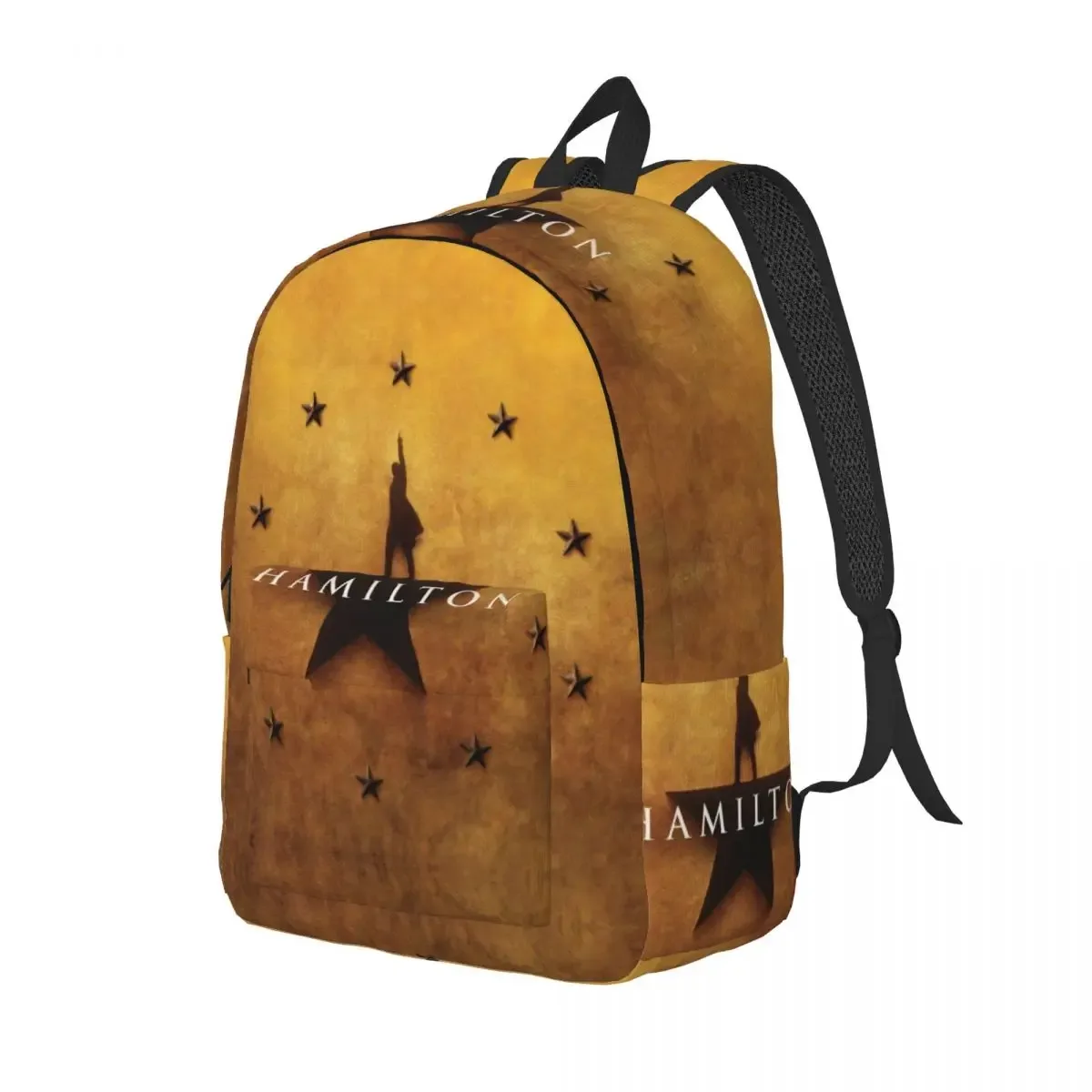 sac à dos hamiltons musicaux pour élèves d'âge préscolaire et primaire, sac à livres américain pour garçons et filles, sac à dos léger en toile pour enfants