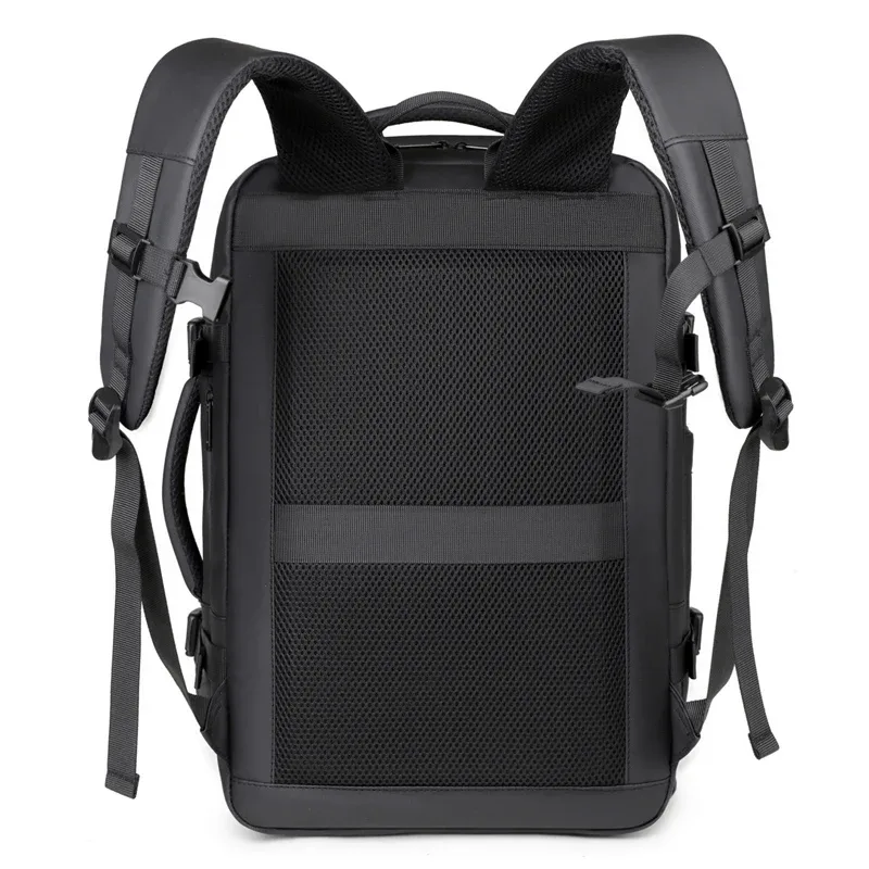 sac à dos étanche extensible pour voyages d'affaires, sac pour ordinateur de 15,6 pouces avec chargement usb, sac à dos de grande capacité pour hommes et femmes