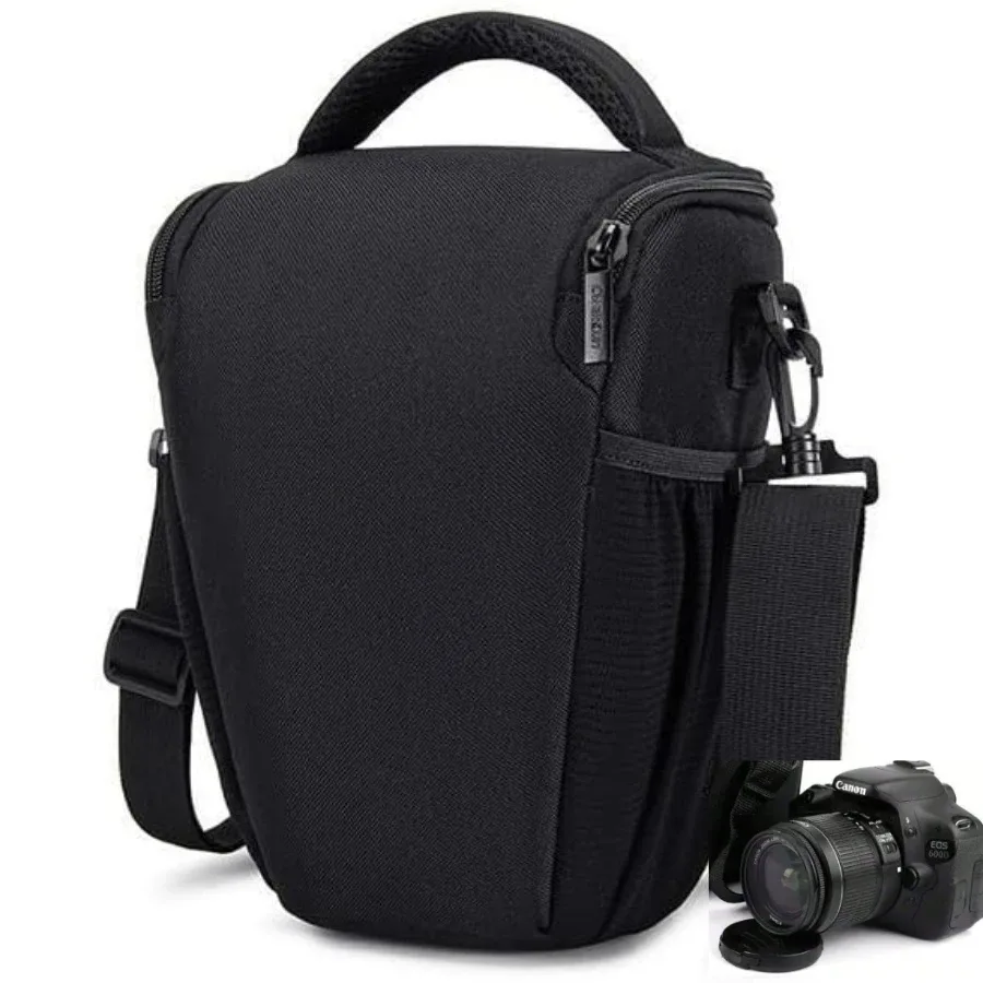 sac pour appareil photo numérique reflex caden, sac à bandoulière en nylon, sac pour équipement photographique