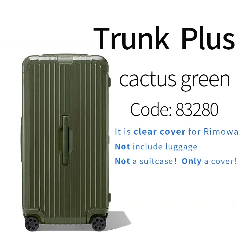 housse transparente applicable pour rimowa clear essential trunk plus housse de protection pour valise 33 pouces housse de bagage rimowa