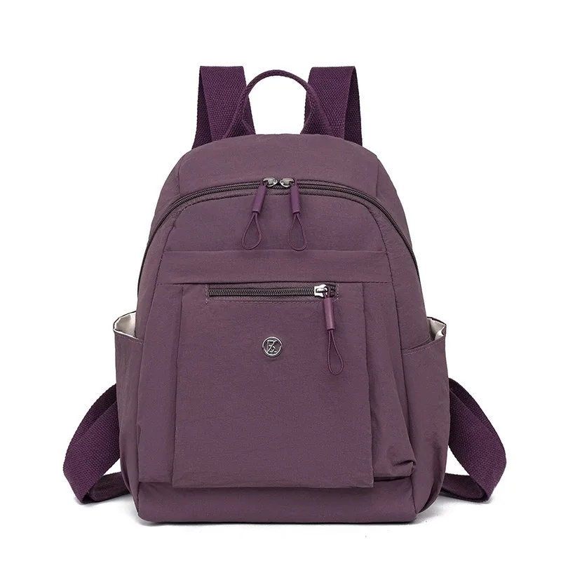 sac à bandoulière léger et pliable pour femmes, nouveau style d'été 2025, sac à dos en nylon, sac à main décontracté
