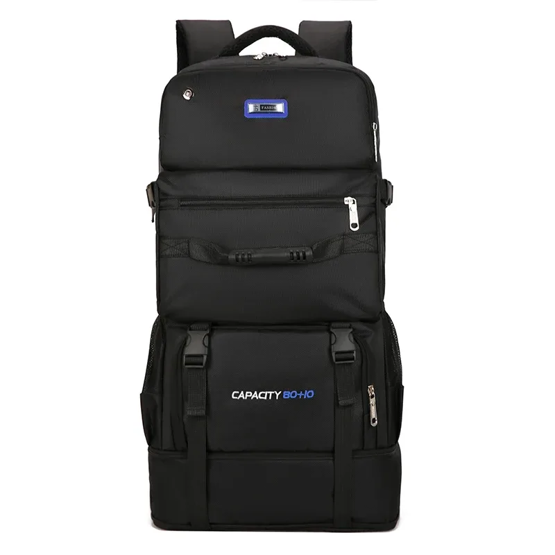 sac à dos pour homme, sac à dos de très grande capacité de 90 litres, sac de voyage, sac de voyage décontracté pour le camping en plein air, les voyages d'affaires, les sports, les voyages en montagne, le sac d'école
