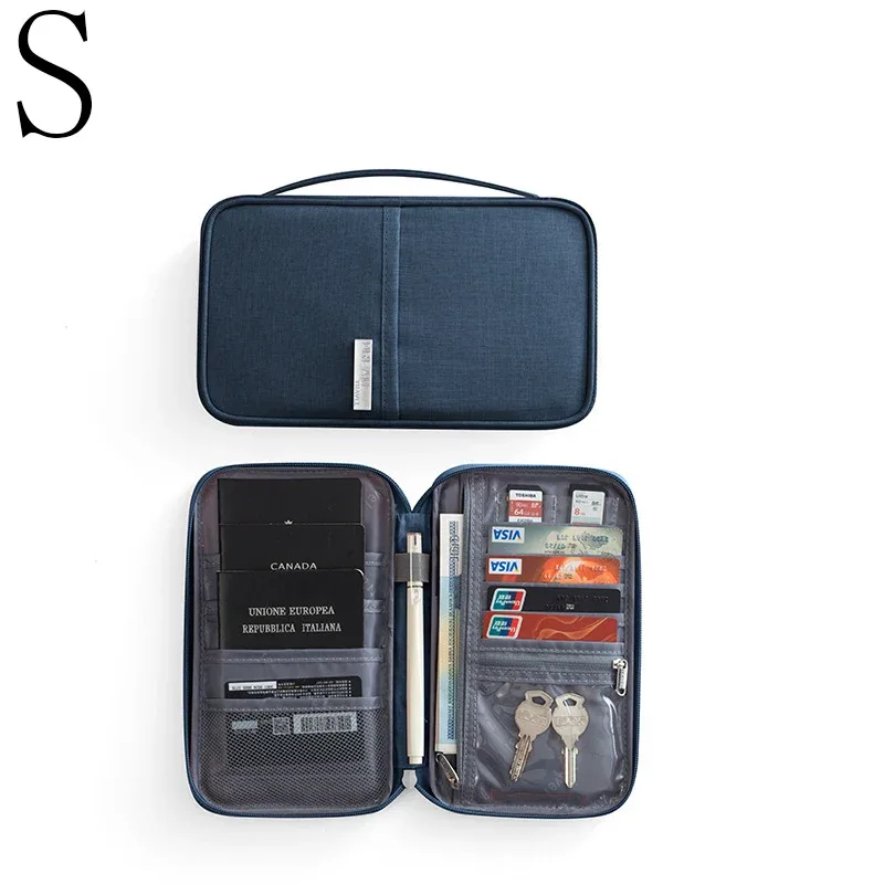 packs de passeport portefeuille porte-passeport familial multi-fonctionnel étui à documents organisateur accessoires de voyage sac à documents porte-carte