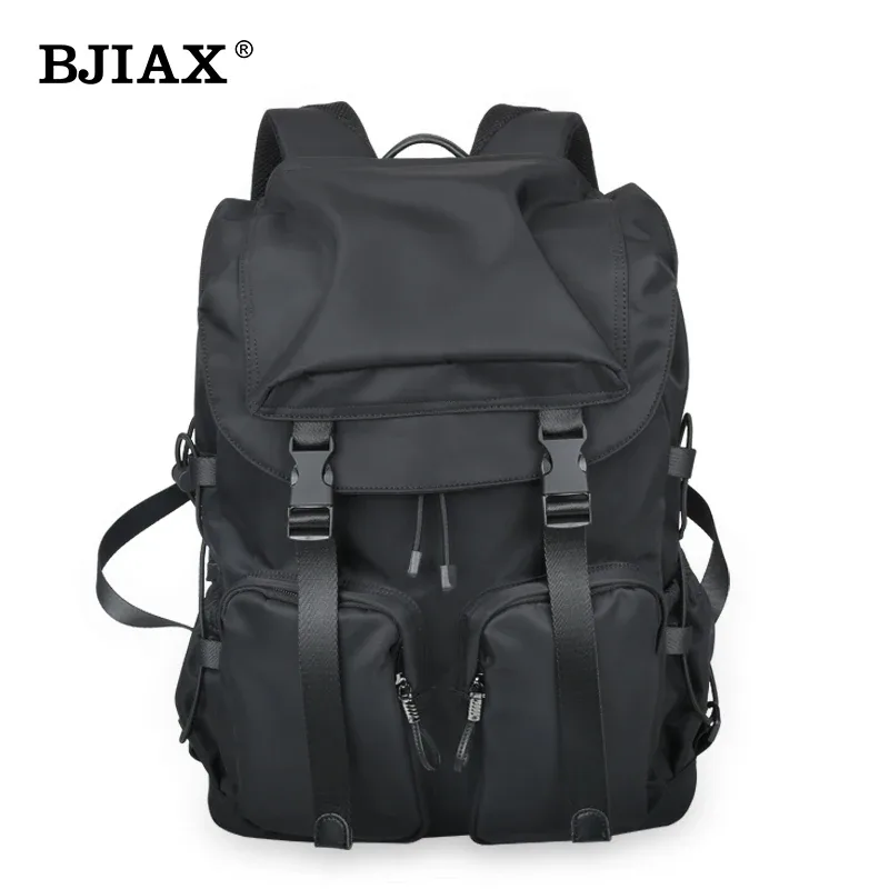 BJIAX hommes sac à dos loisirs voyage ordinateur sac à dos Simple Version coréenne des lycéens mode tendance sac