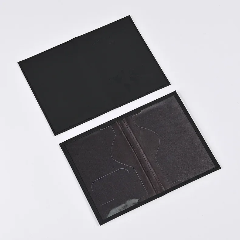 couverture de passeport transparente pour femmes et hommes, porte-passeport étanche, couvertures sur les passeports, porte-cartes de crédit, sacs, 1pc