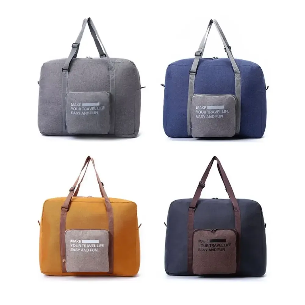 sac de rangement pliable pour vêtements en tissu oxford, grande capacité, sac de voyage, sac de sport imperméable, sac de voyage pour bagages