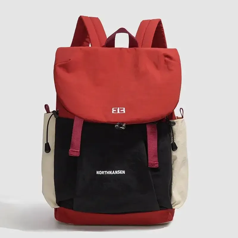 sac à dos de voyage à la mode, grande capacité, décontracté, léger, double sac à bandoulière pour hommes et femmes, banlieue