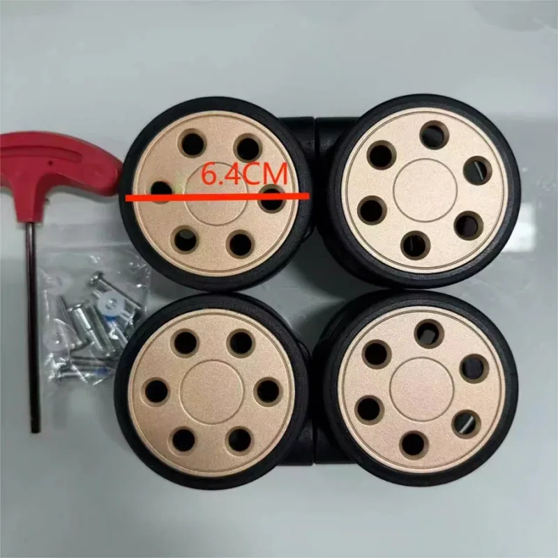 étui de protection pour roues de bagages rimowa, diamètre 64mm et 50mm, accessoires pour valises de voyage, housse de protection pour roues personnalisée