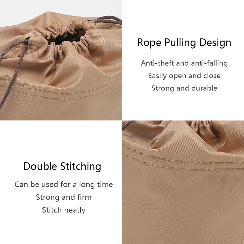 insert de sac léger pour entraîneur, mini sac seau, sac étanche, organisateur, support de sac de rangement, accessoires de sangle