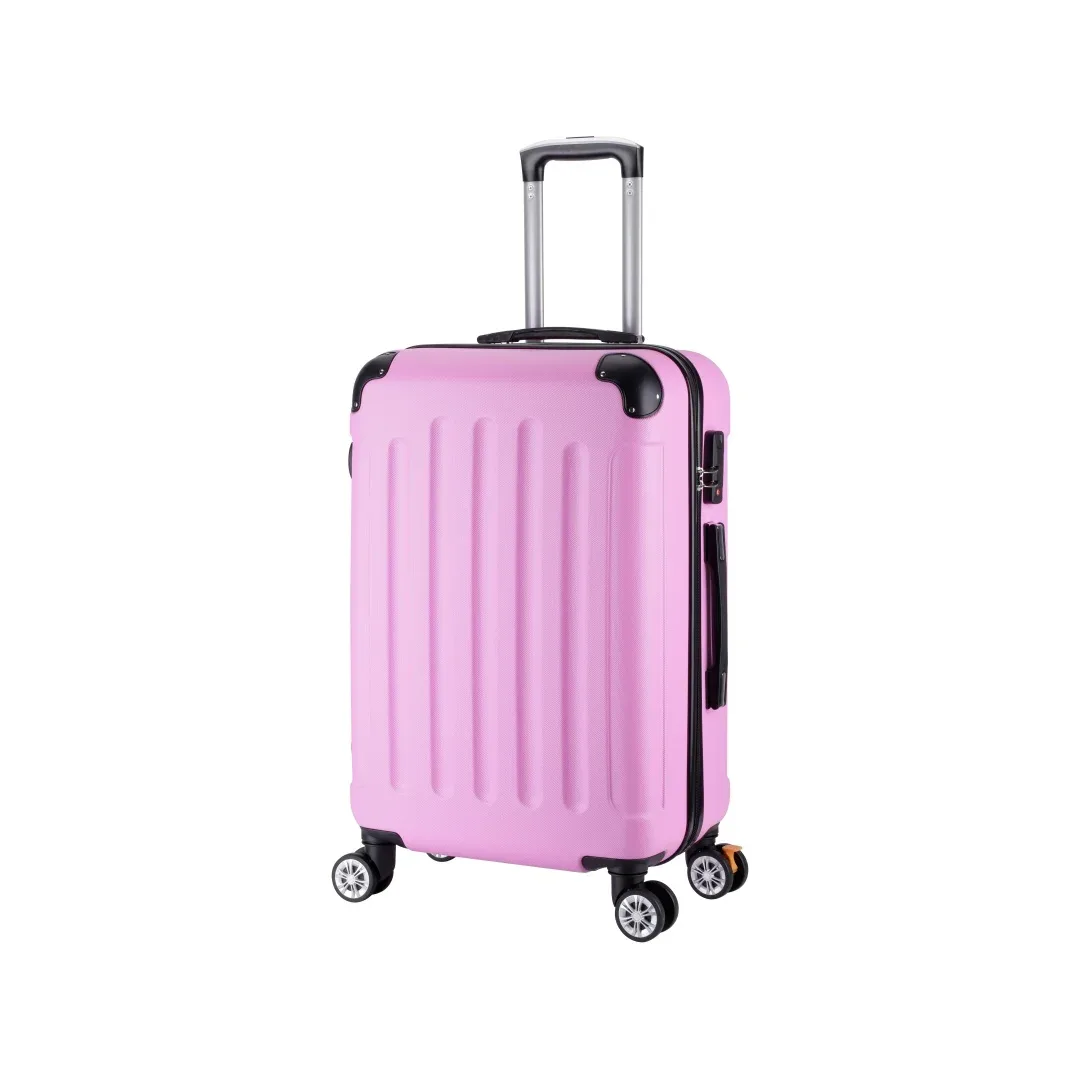 dropshopping 20 pouces pc bagages abs sac à bagages voyage boîtier de chariot 20 pouces unisexe luxe valise à roulettes