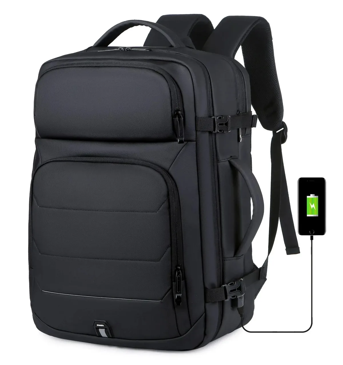 sac à dos d'affaires de luxe pour hommes et femmes, sacoche pour ordinateur portable 15.6 pouces, sac d'école usb, sac à dos pour ordinateur, mochila, sac de voyage