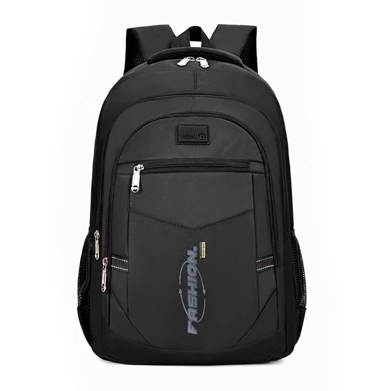 sac à dos de voyage d'affaires de grande capacité pour hommes, sac à dos pour ordinateur portable, tendance, sacs à double épaule pour collège et lycée, en vente