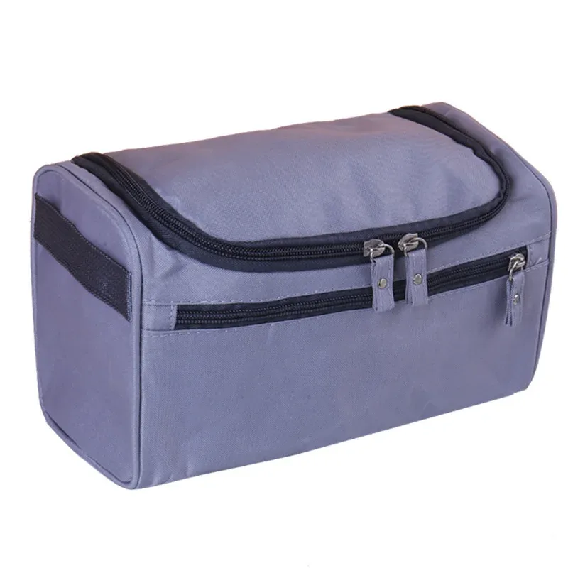 sac de rangement de toilette de voyage multifonctionnel, crochet à main pour hommes, organisateur de grande capacité, pochette de toilette portable pour utilisation en voyage
