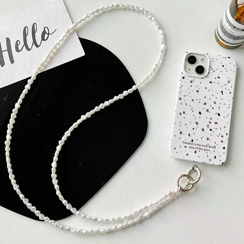 sac à bandoulière long de 120cm, accessoires, lanière de téléphone portable, chaîne de perles, sac à dos pour femmes, longue bandoulière, lanière anti-perte
