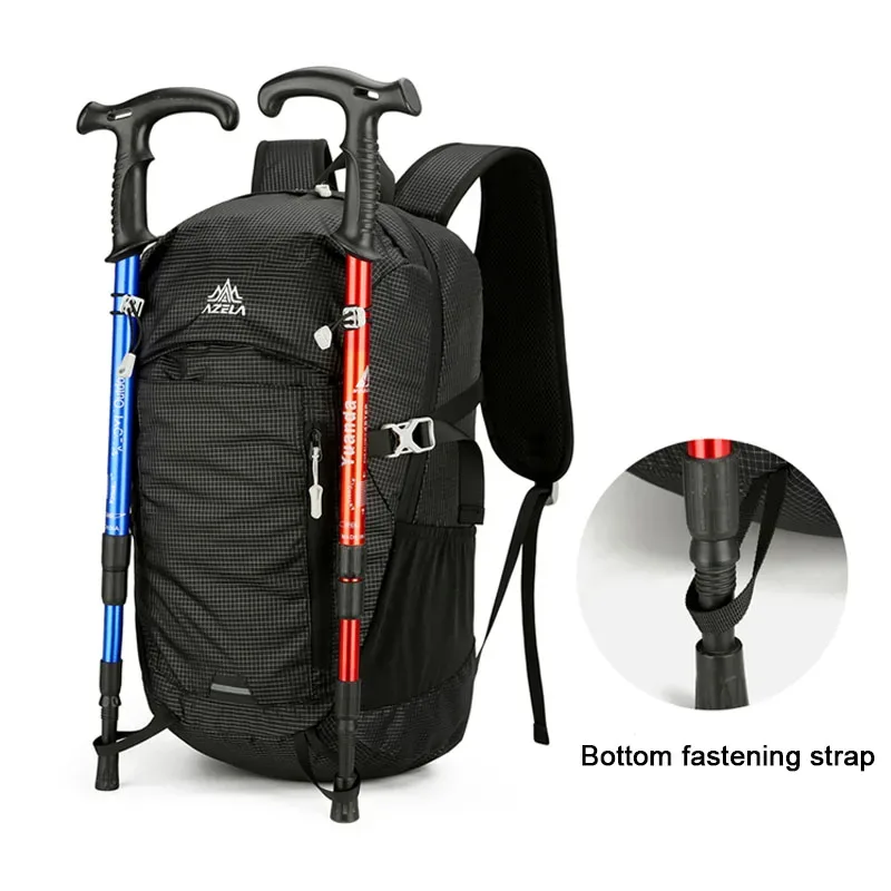 sac à dos de sport de plein air grande capacité pour la randonnée et la course sur sentier, sac d'hydratation multifonctionnel pour le cyclisme, léger en nylon