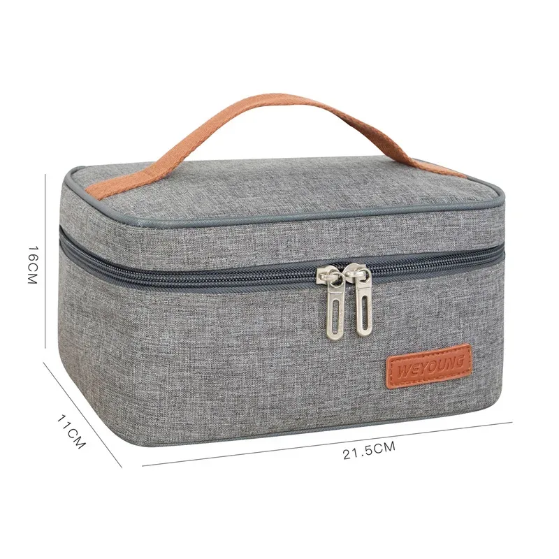 sac de pique-nique de camping, mini sac de glace, sac de rangement pour déjeuner, sac de rangement des aliments portable pour étudiants, panier de pique-nique thermique, boîte à glace
