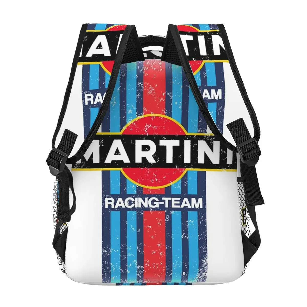sac à dos martinis race sportscar motor racing pour étudiants, sac d'école, sac de randonnée, sac de voyage pour hommes et femmes, sac à bandoulière