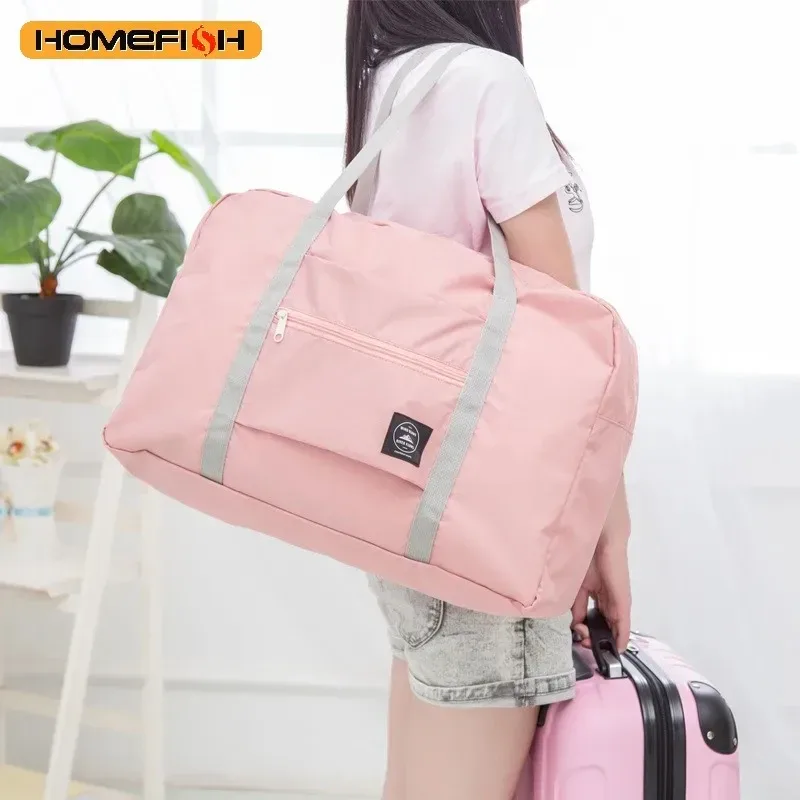 sac de voyage pliable homefish, grande capacité, sac à main pour les voyages et les déménagements