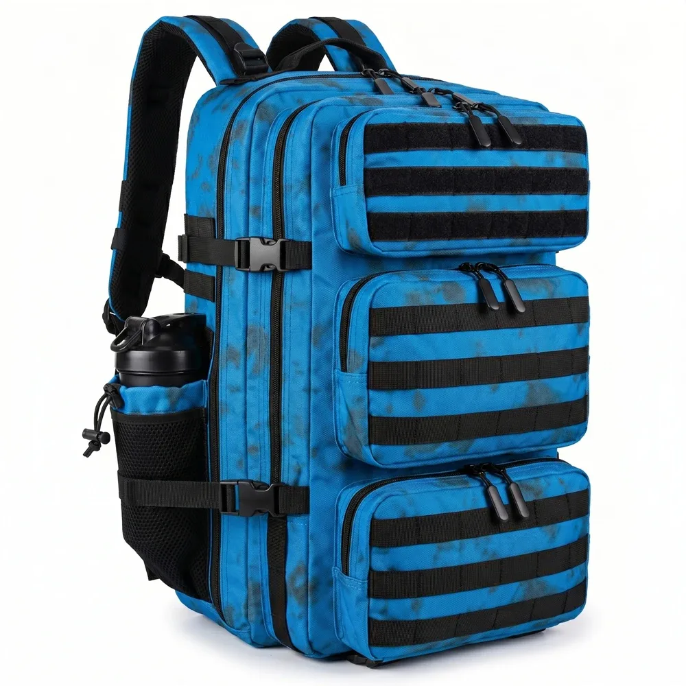 sac à dos tactique 60l pour hommes, sac de sport imperméable pour voyage, randonnée, camping militaire, chasse, survie