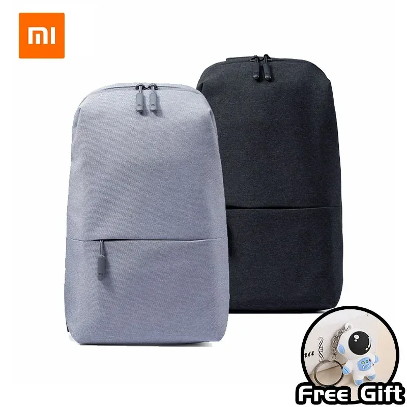 xiaomi-sac à dos mi pour hommes et femmes, sac à bandoulière, sac à bandoulière, sac de poitrine de loisirs portable, sac à dos de ceinture initié, petite taille, 4l, nouveau