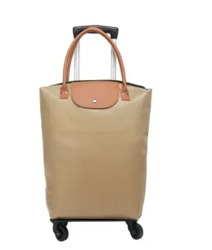 weishengda-sac à bagages à roulettes pour femme, sacoche de voyage à roulettes