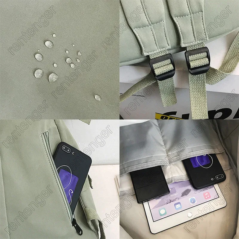sac à dos multifonctionnel pour ordinateur portable adolescent, sac d'école en toile cool pour femmes, sacs à dos d'étudiant de haute qualité, cartable à la mode pour garçons et filles