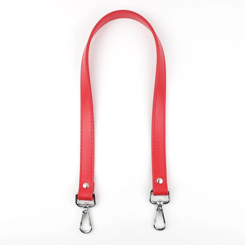 poignée de rechange en cuir pu pour sac à main, sangles amovibles, accessoires de sac foy, poignées, rouge, noir, jaune, 62cm, 1pc
