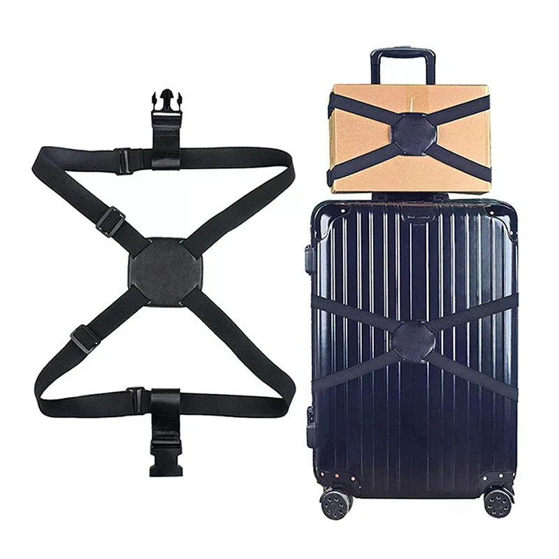 sangle de fixation élastique réglable pour valise, bande de cerclage, sangle de fixation sécurisée, antivol, ceinture de regroupement pour voyage