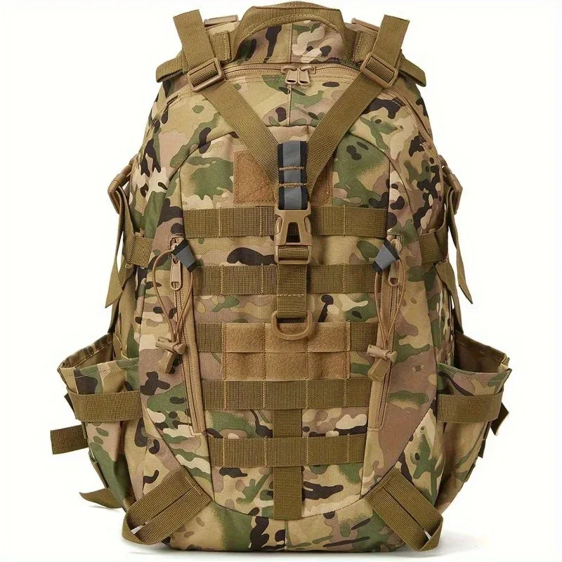 40l sac à dos tactique pour hommes camping randonnée sacs à dos réfléchissant sacs de voyage en plein air survie molle escalade sac à dos