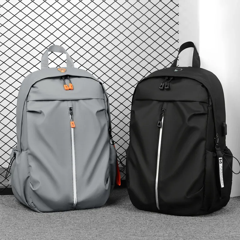 Cartable homme étudiant léger ordinateur voyage grande capacité sac à dos hommes sacs à bandoulière imperméables