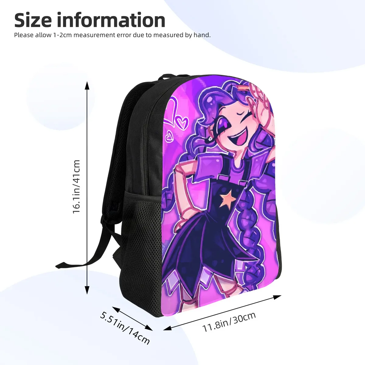 sac à dos de randonnée en polyester pour femme, durable et élégant, idéal pour le lycée - liilyys-loveebraided rucksack