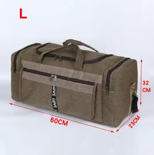 grand sac polochon de voyage en toile imperméable pour hommes, sacs de rangement de bagages à bandoulière, entraînement en plein air, fitness, sport, xa927d