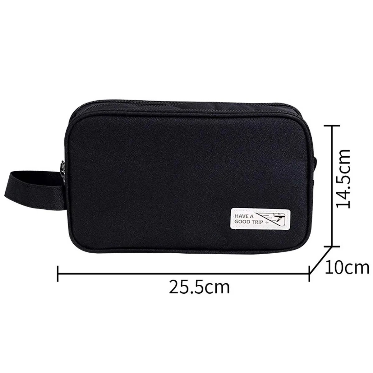 trousse de toilette simple pour voyage d'affaires pour hommes, sac de séparation sec et humide portable, sac de rangement de cosmétiques de voyage de grande capacité, vente en gros