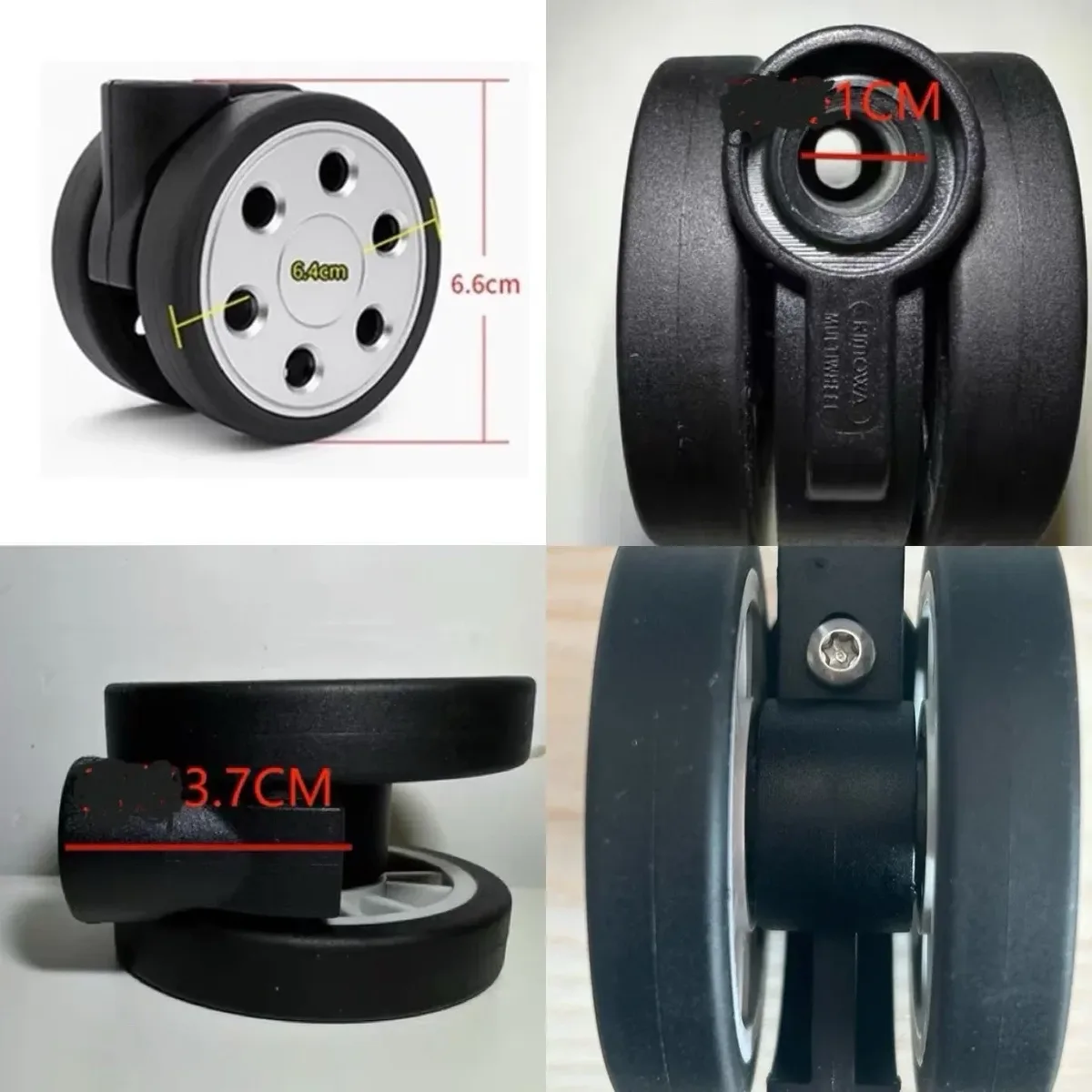 roues universelles pour valise de voyage rimowa, accessoires de roues de bagages adaptés à la plupart des marques de bagages roulants en chine