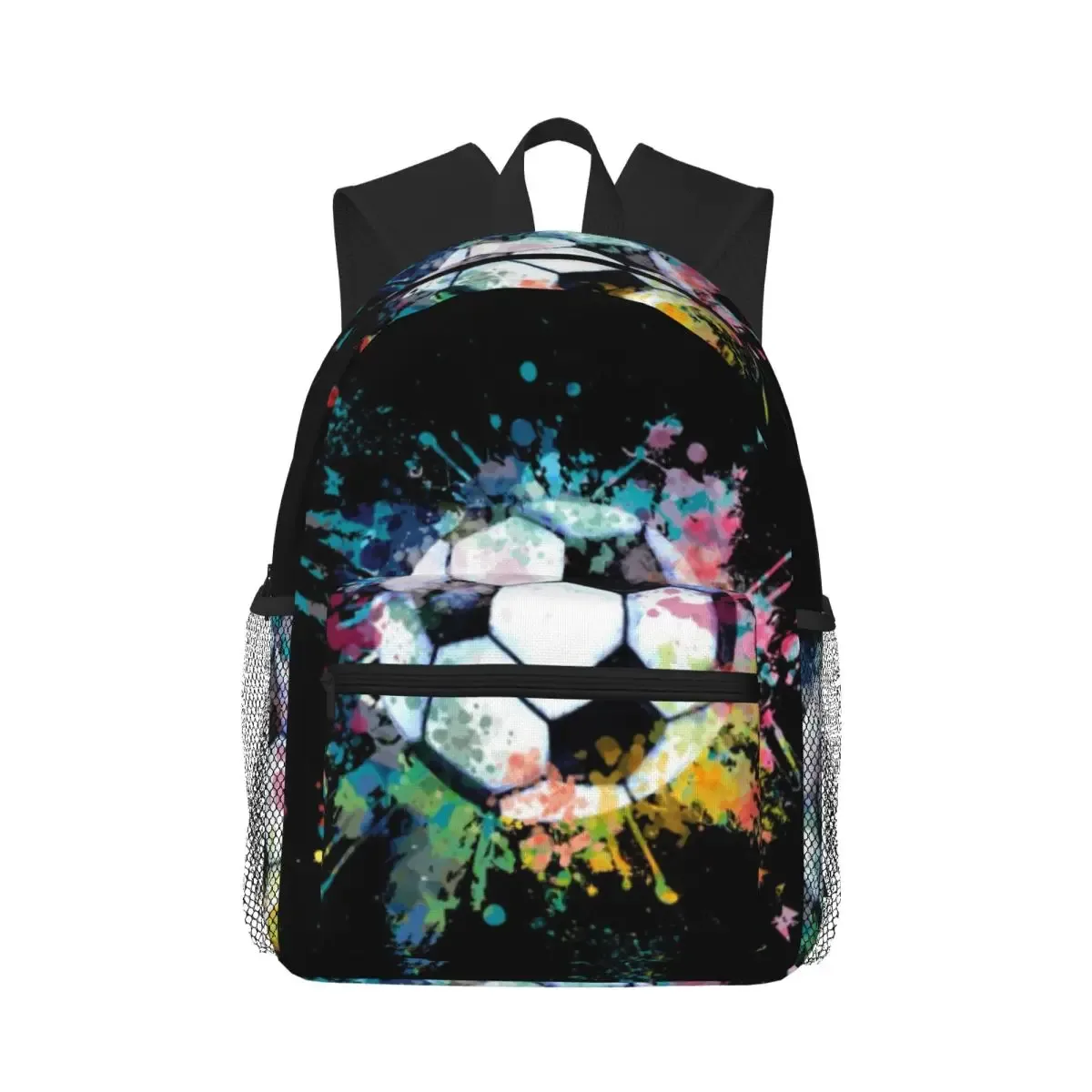 sac à dos de football pour étudiants, sac d'école pour enfants, sac à bandoulière pour ordinateur portable pour garçons et filles
