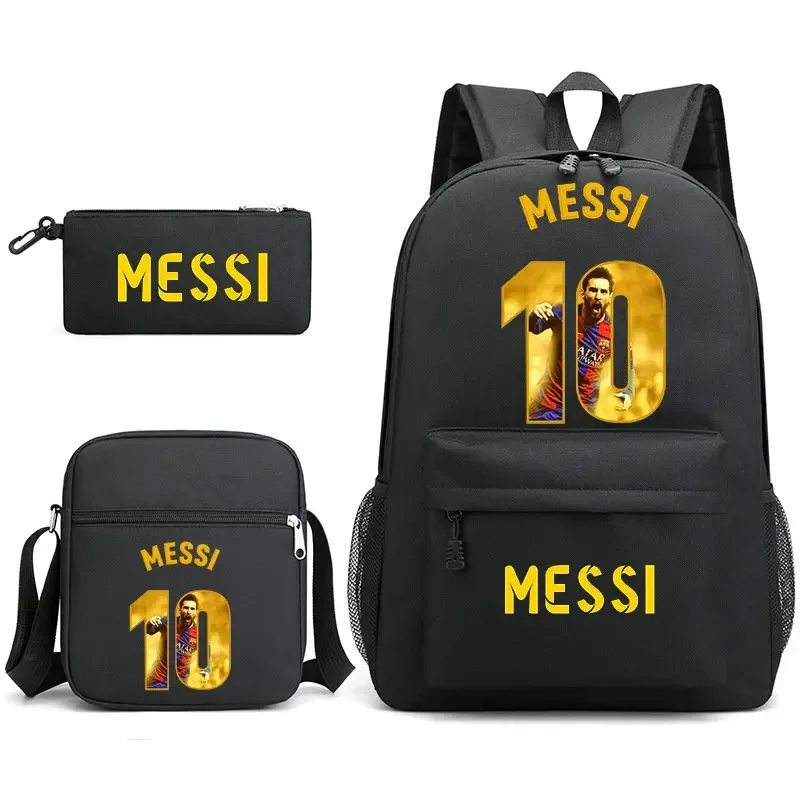 sac à dos messi léger et décontracté, grande capacité, pour femmes, hommes, étudiants, trousse à crayons, sacs à bandoulière, ensembles