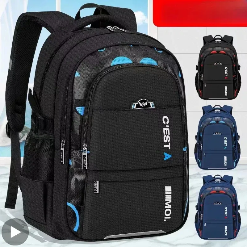 Sac à dos étanche pour adolescents, sac d'école pour hommes, sac à dos pour enfants, sac à dos pour adolescents