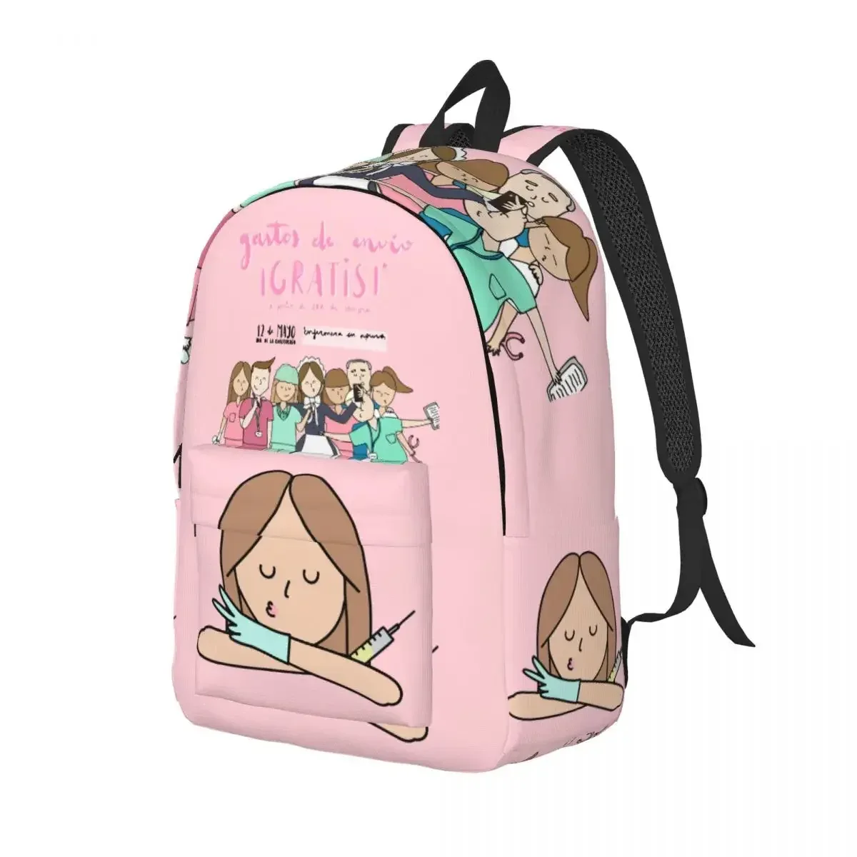 sac à dos léger pour infirmière et médecin, sac à dos cool pour lycée, sac à dos pour ordinateur portable, sac lancé, 1 sac à dos