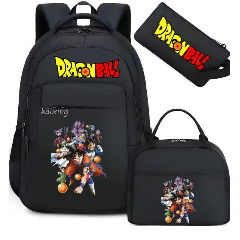 sac à dos camouflage dragon ball pour filles, sac de retour à l'école pour étudiants, poches pour garçons, capacité pour adolescents, sac à dos pour ordinateur portable, harajuku mochilas