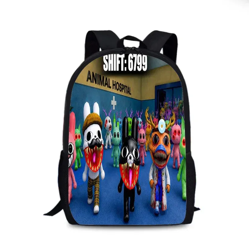 sac à dos d'hôpital vétérinaire pour enfants garçons filles, grande capacité, léger et imperméable pour les élèves du primaire et du collège 