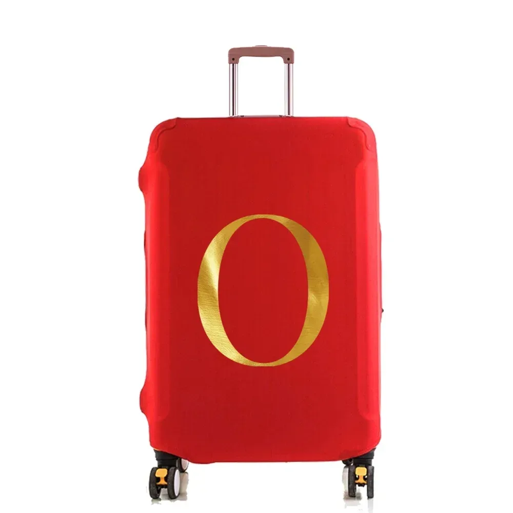 housse de protection élastique pour valise, housse anti-poussière tendance pour bagages à roulettes de 18 à 28 pouces, avec impression de nom, accessoires de voyage