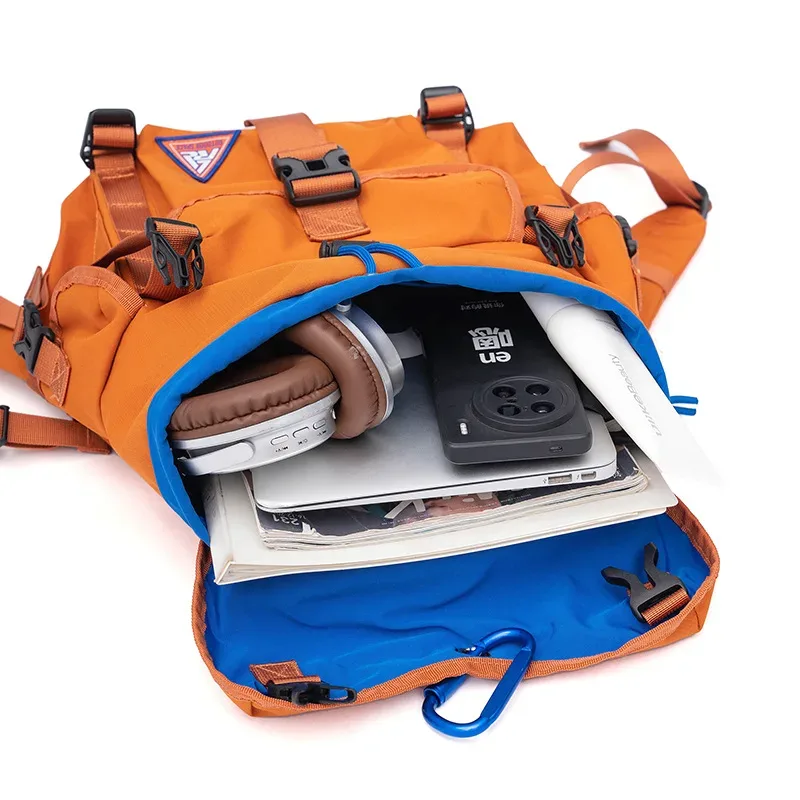 sac à dos de voyage à la mode pour femmes et hommes, randonnée en plein air, escalade, sac d'exploration multifonctionnel, sacs de camping pour adolescents