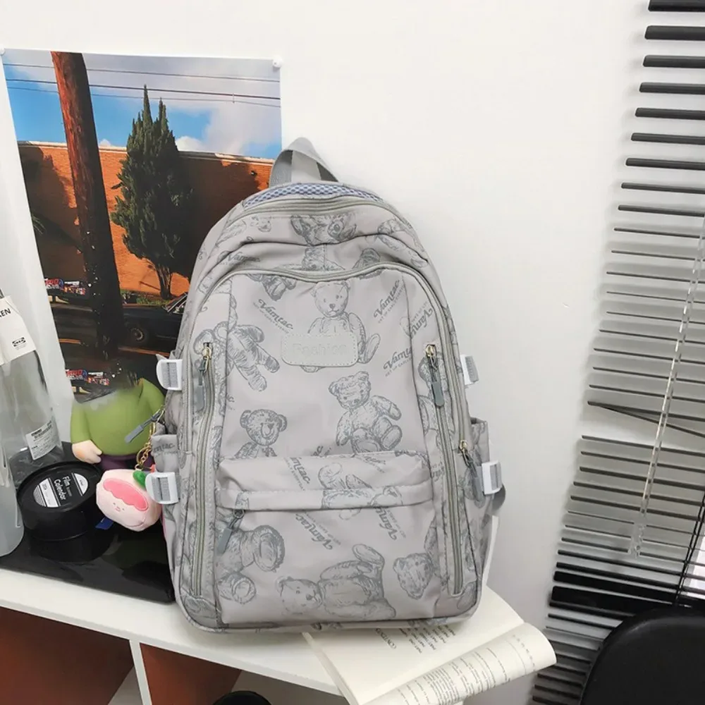 sac à dos mignon de grande capacité en nylon ultra-léger pour étudiants