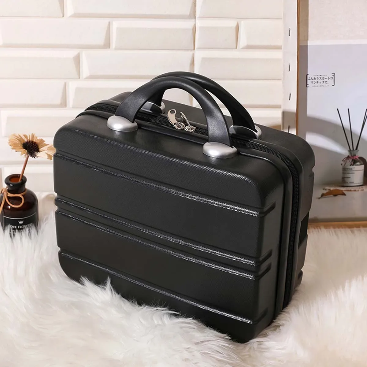 nouvelle valise tendance, trousse de toilette vintage 14 pouces, petite boîte de rangement, sac à maquillage, mini coffret cadeau de cérémonie, vente en gros
