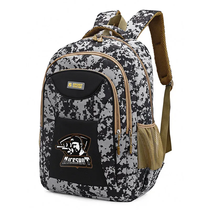 offre spéciale décontracté en plein air camouflage sac à dos oxford tissu grande capacité voyage sac à dos hommes mode à la mode marque sacs à bandoulière