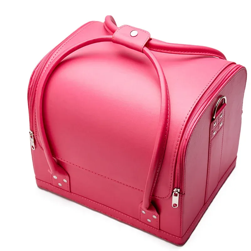 sacs à cosmétiques de grande capacité pour femmes, étui de maquillage, mode, étanche, multicouche, évalué, professionnel, sac de rangement cosmétique