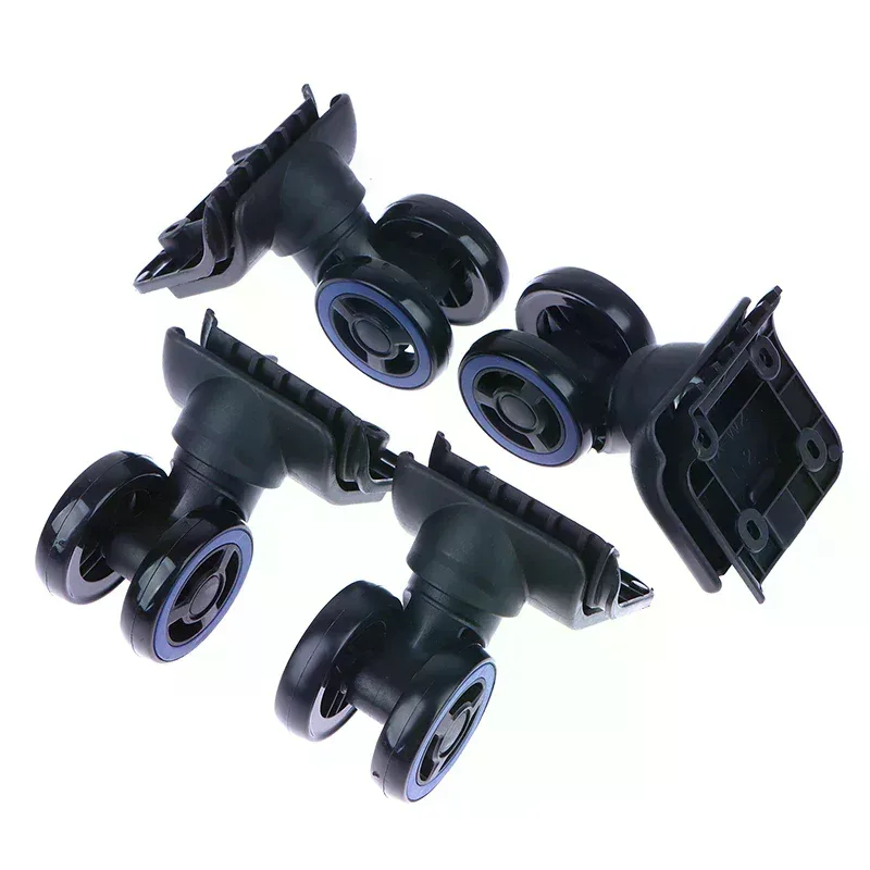 1 ensemble de roues de bagages de remplacement, roues de valise de voyage, roue muette pivotante à 360 degrés pour valise, accessoires universels