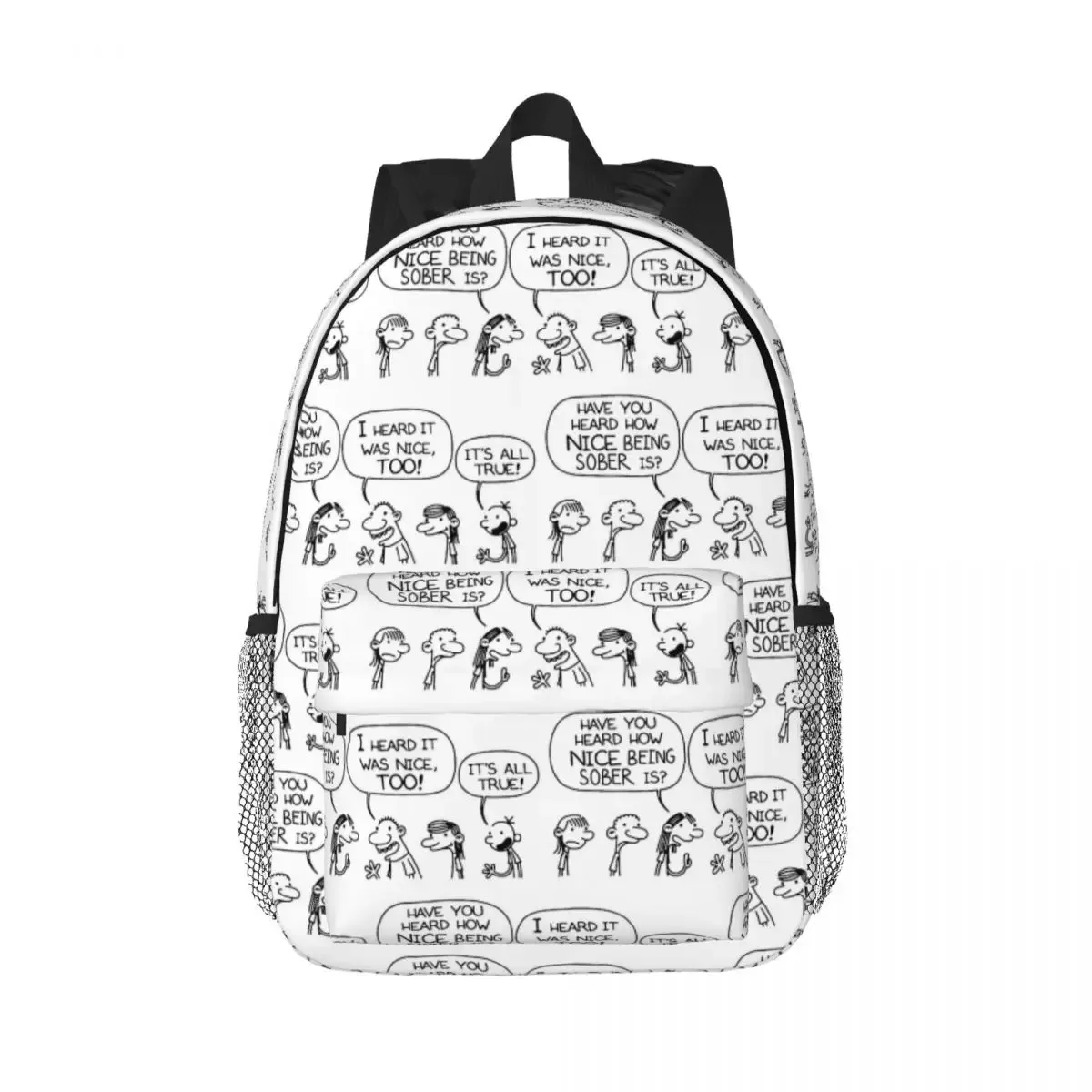 journal d'un groupe wimpy pour enfants, sac à dos pour étudiants, garçons et filles, sac d'école pour enfants, sacs à bandoulière pour ordinateur pour hommes et femmes