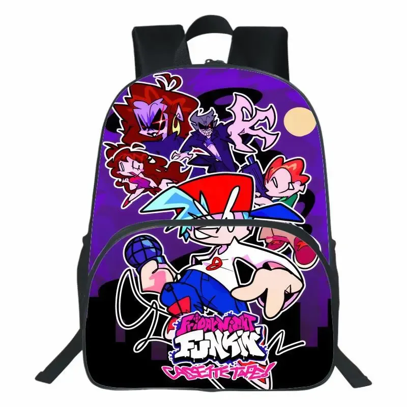 vendredi soir funkin sac à dos vendredi soir funkin imprimé sac à dos anime grande capacité garçons et filles étudiant voyage sac à dos